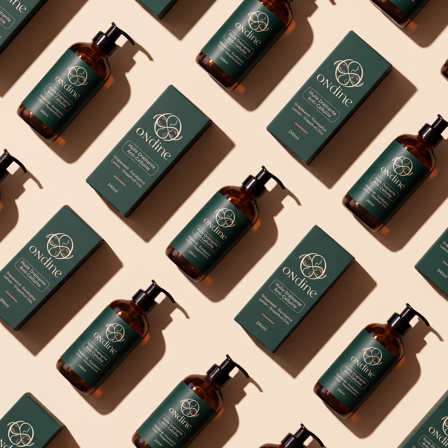 Ondine Anti-Cellulite Massage Oil - 240ml