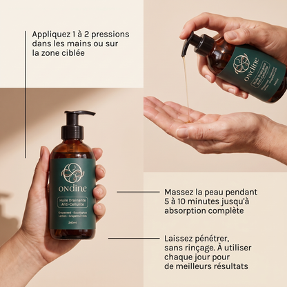 Ondine Anti-Cellulite Massage Oil - 240ml